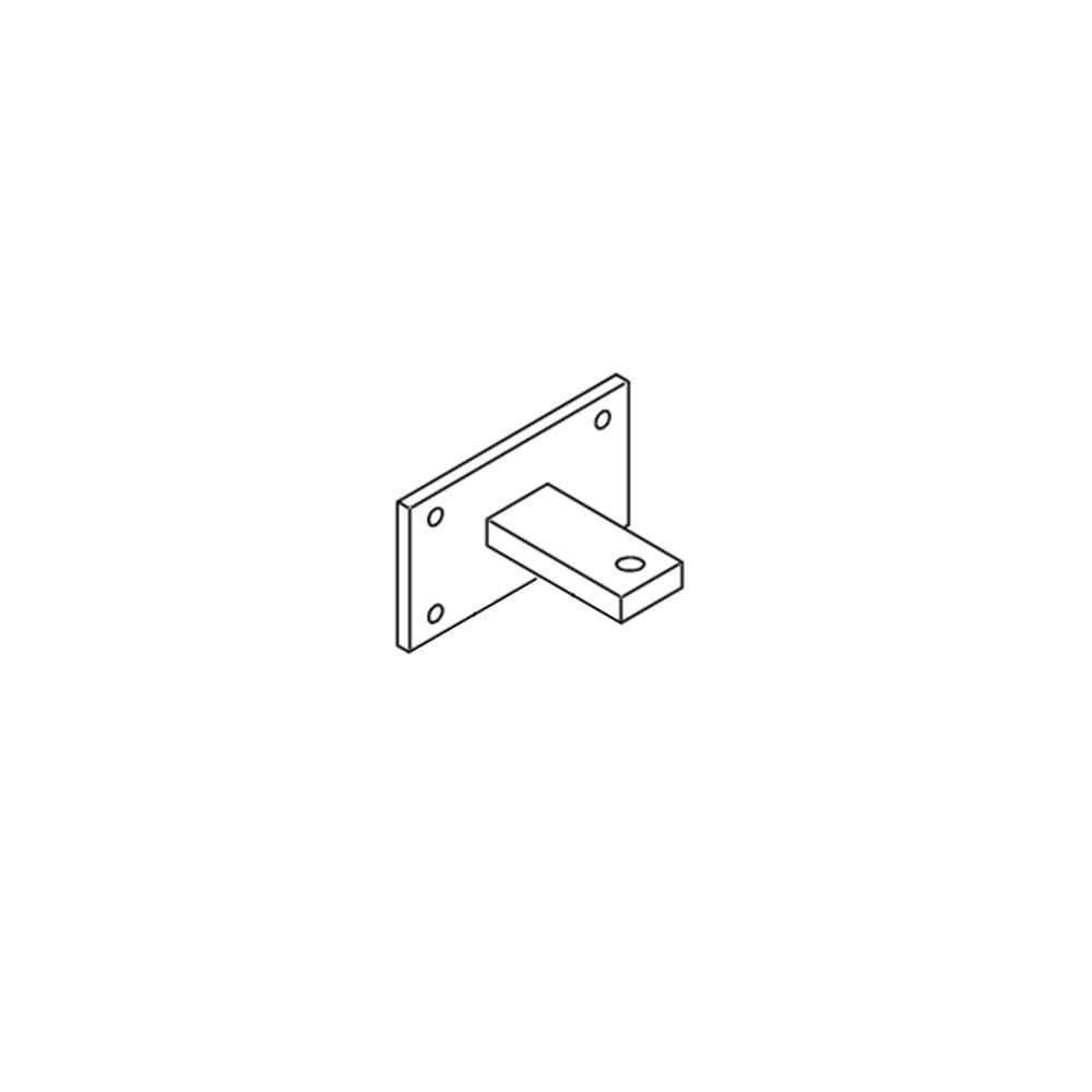 Faac - plaque arriere de fixation pour 415 ls