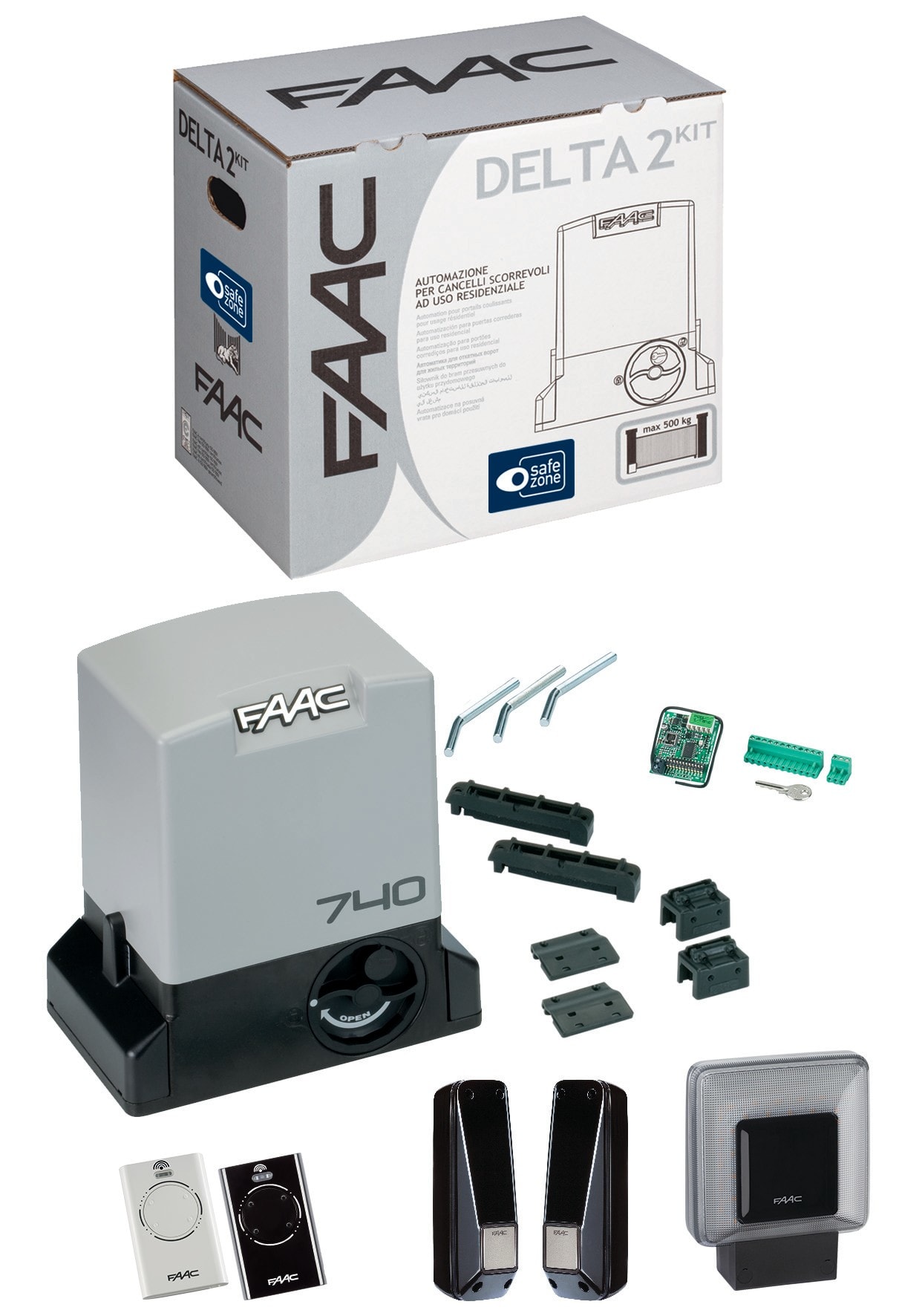 Faac - delta2 kit 230v - 500kg