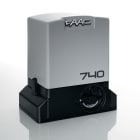 Faac - moteur 740 e z16 230v avec encodeur, 740d, pignon z16, cle dev., plaque, aimants