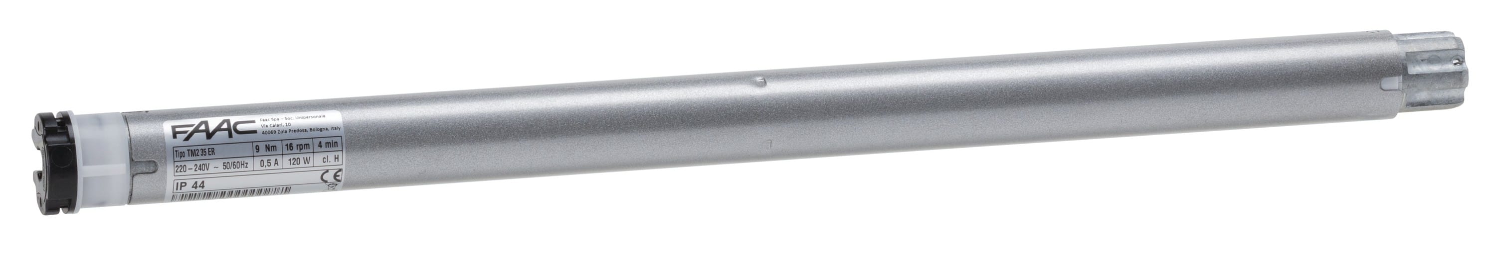 Faac - moteur pour volets roulants tm2 d.  35 er 05/30 tours/min_1 piece