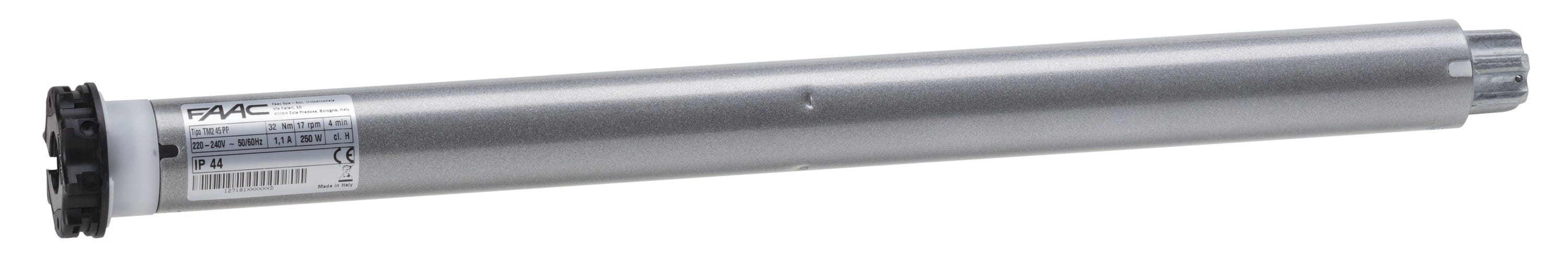 Faac - moteur pour volets roulants tm2 d. 45 pp 25/17 tours/min_octo60_1 piece