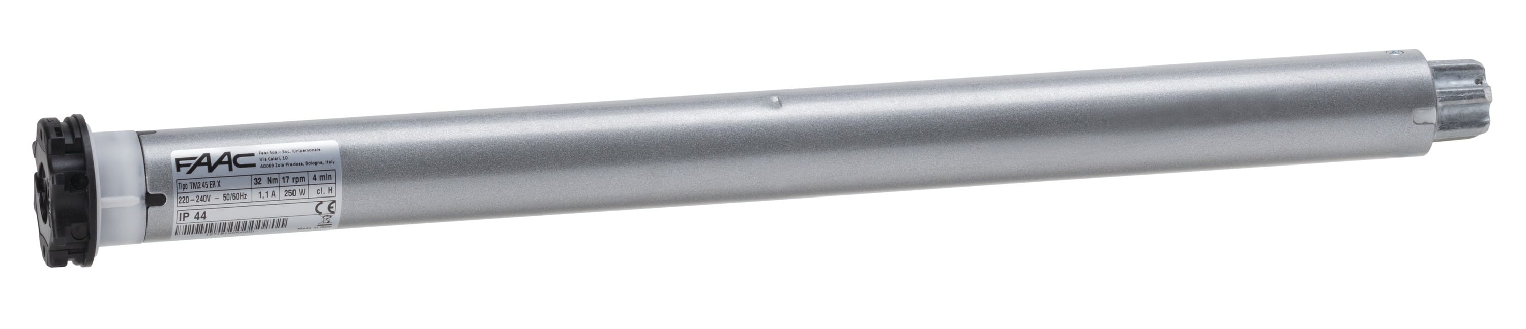 Faac - moteur pour volets roulants tm2 d.  45 er x 10/17 tours/min_octo60_1 piece