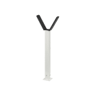 Faac - Lyre de repos de la lisse. Son pied est réglable pour une adaptation en hauteur.