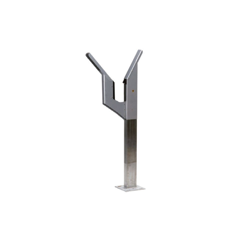 Faac - MDLIS5. Lyre Inox à verrouillage pour lisse rectangulaire de 50mm 230V