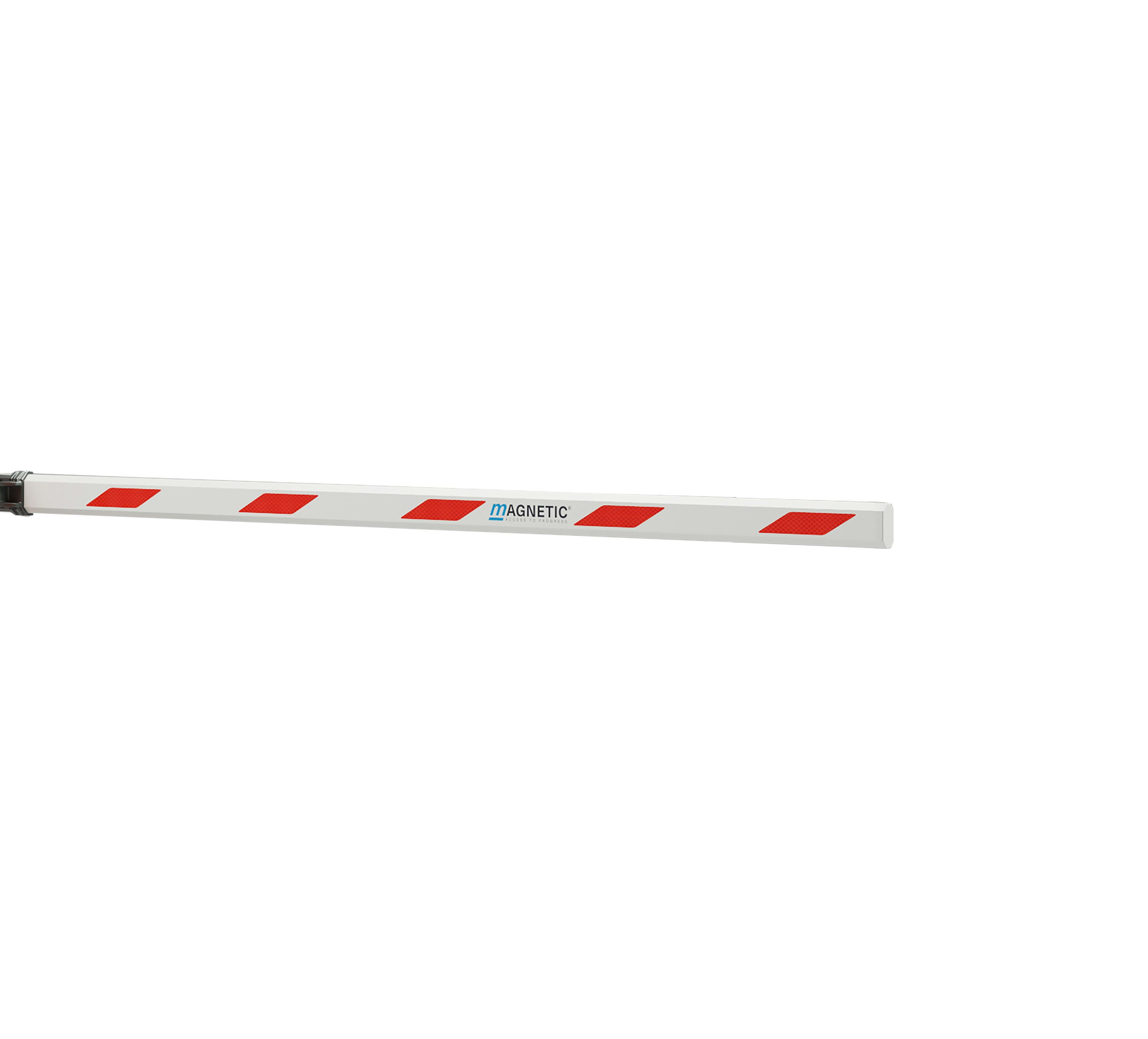 Faac - lisse microboom de 4000mm pour barriere magnetic access pro-h pour herse