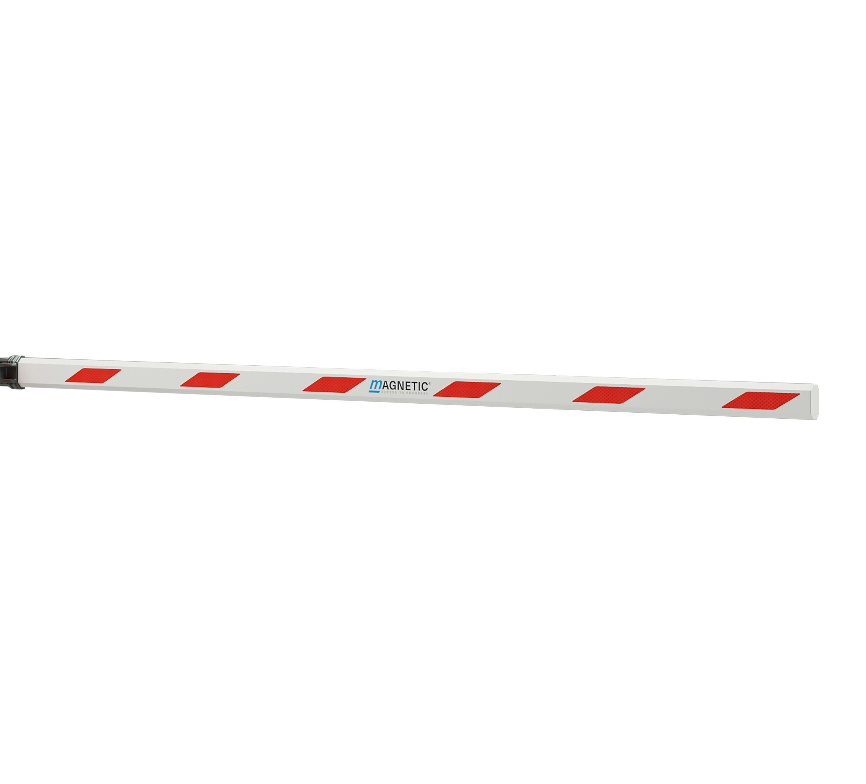 Faac - lisse microboom de 4500mm pour barriere magnetic access pro-h pour herse
