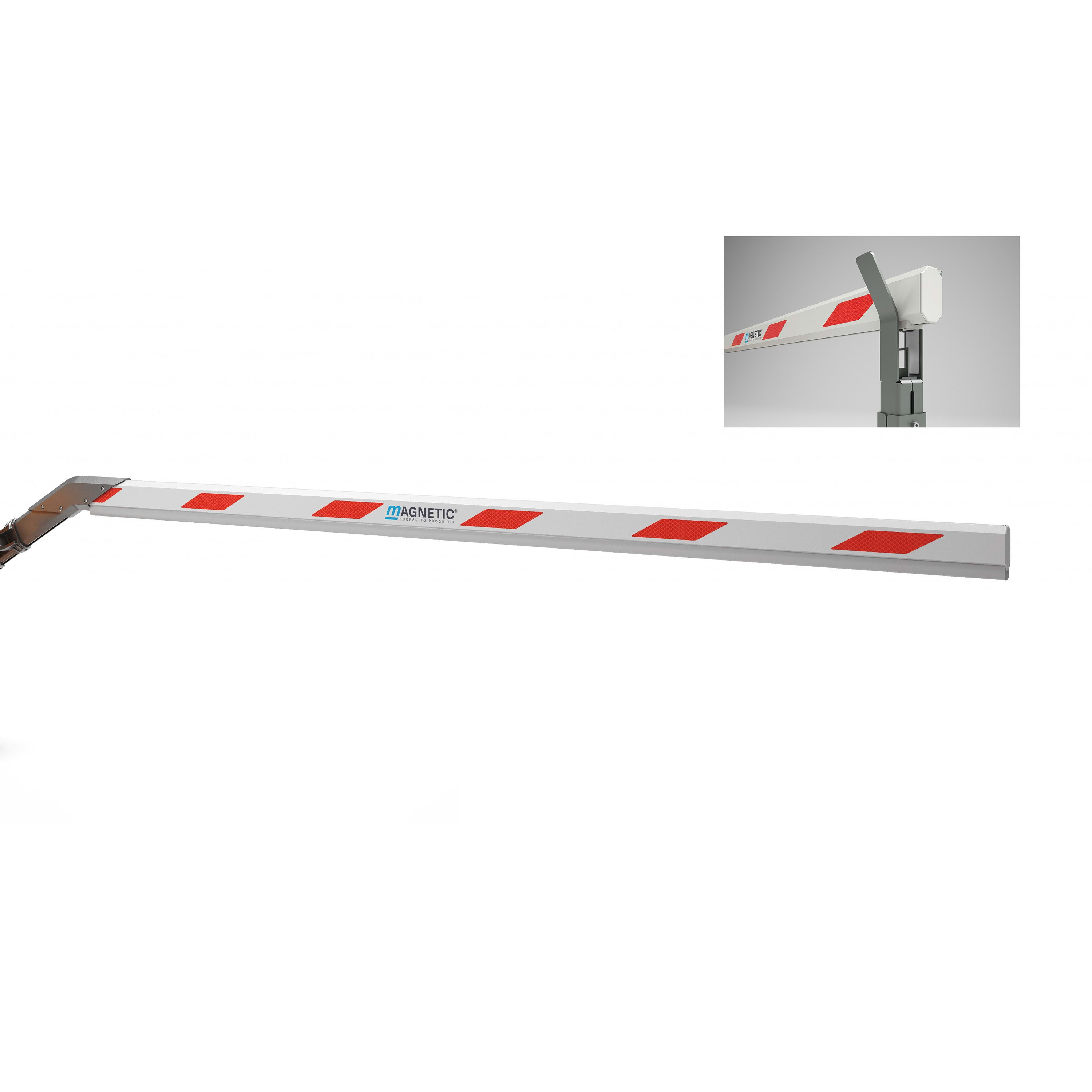 Faac - lisse varioboom 5 m + verrouillage (bv01b)