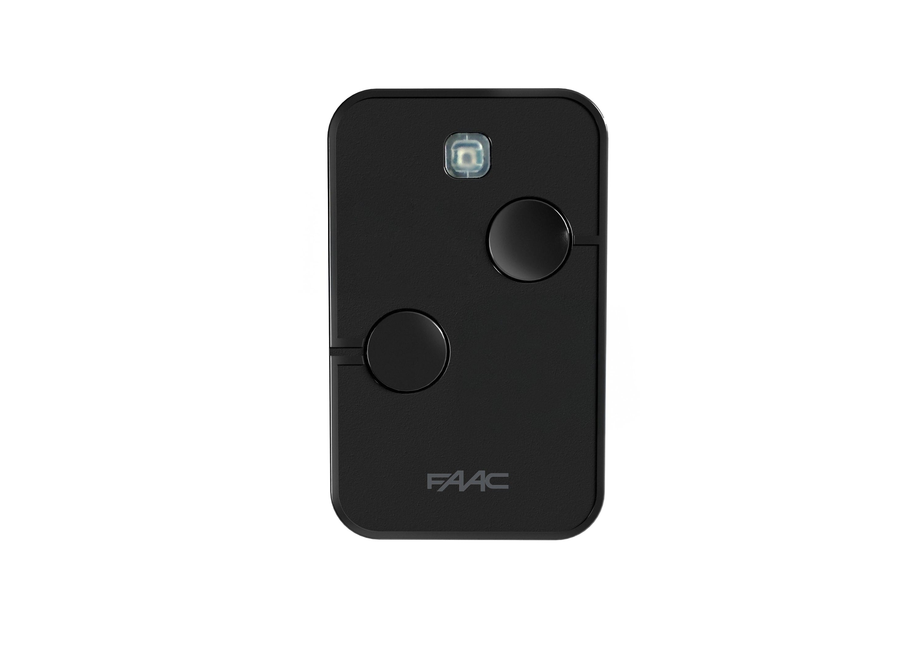 Faac - XTO2 SLH-SL-DS-RC 433MHZ - Télécommande 2 fonctions SLH-SL-DS et RC en 433MHz.