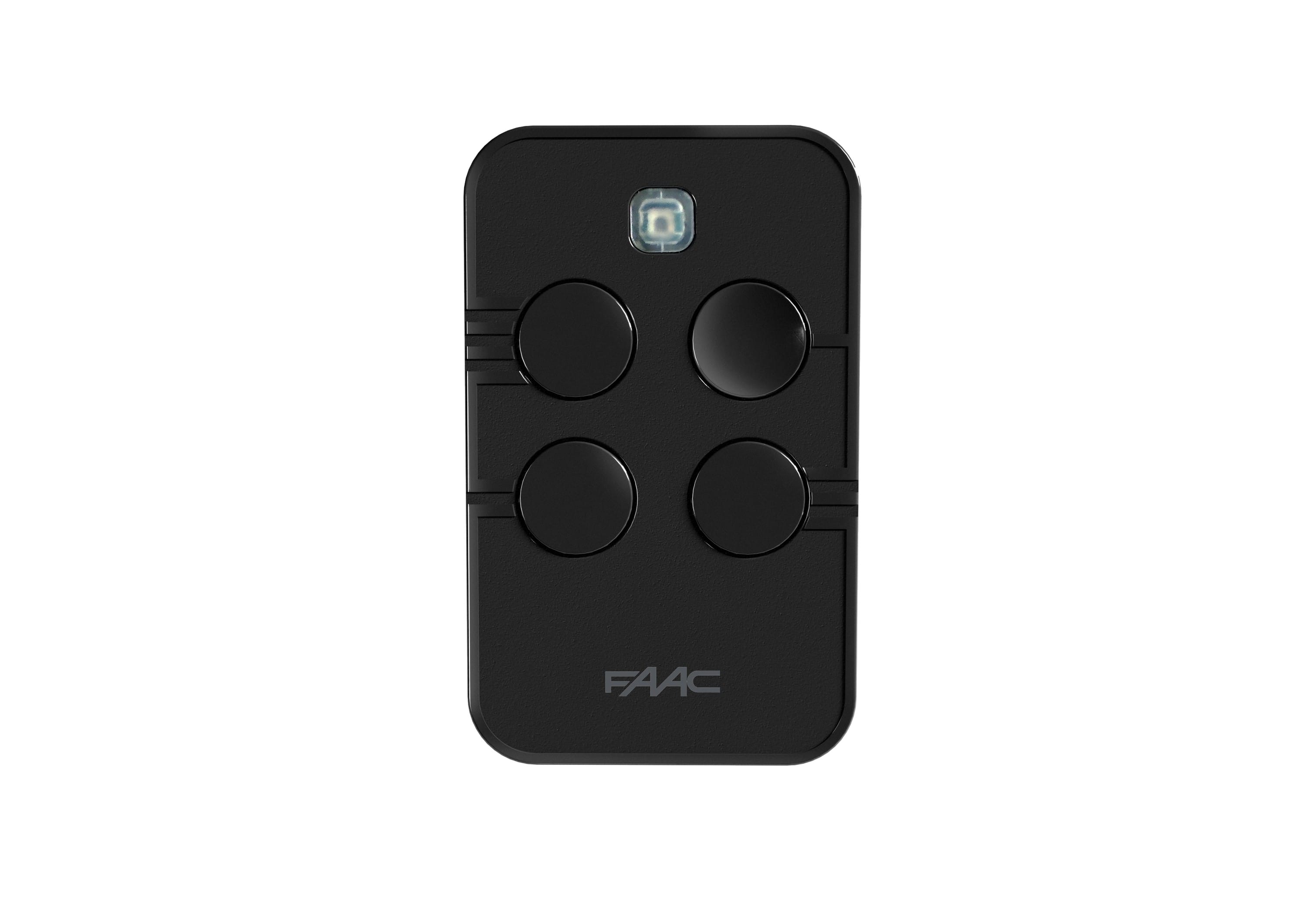 Faac - XTO4 SLH-SL-DS-RC 433MHZ - Télécommande 4 fonctions SLH-SL-DS et RC en 433MHz.