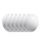 Securlite - Pack x6 VOILA ACCESS BL 1300lm 4000K VAV IK10 IP55 Ø340mm on off