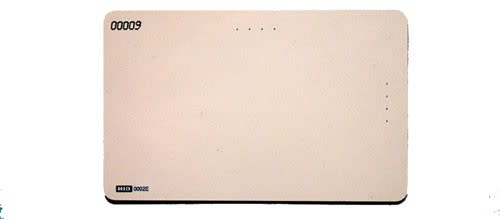 Bosch Security Systems - Badge format ISO Format carte de crédit -