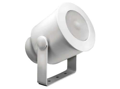 Bosch Security Systems - Projecteur de son 6W, boitier ABS blanc, IP65, cable de connexion fixe de 2m.