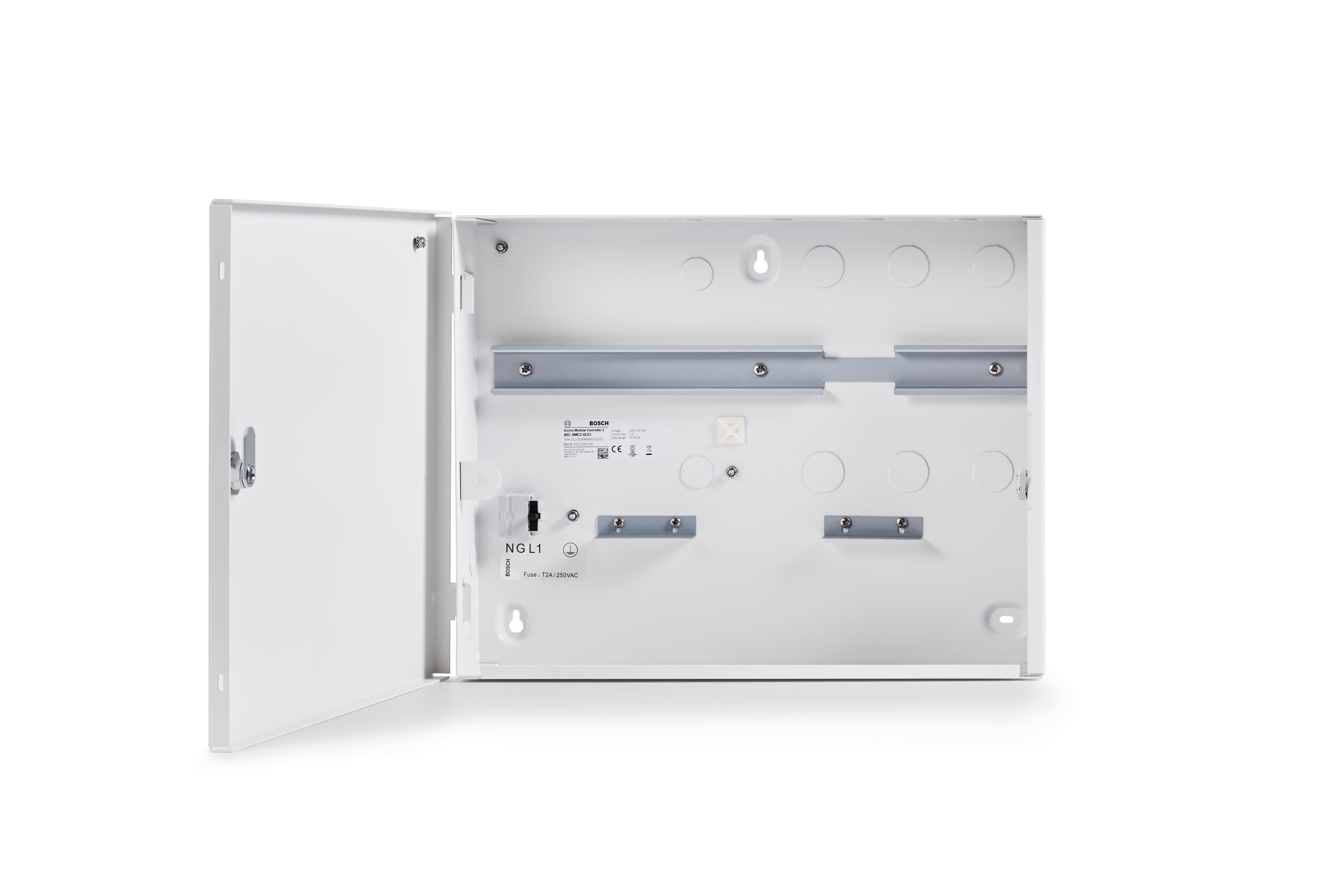 Bosch Security Systems - AMC enclosure with 1 DIN rail