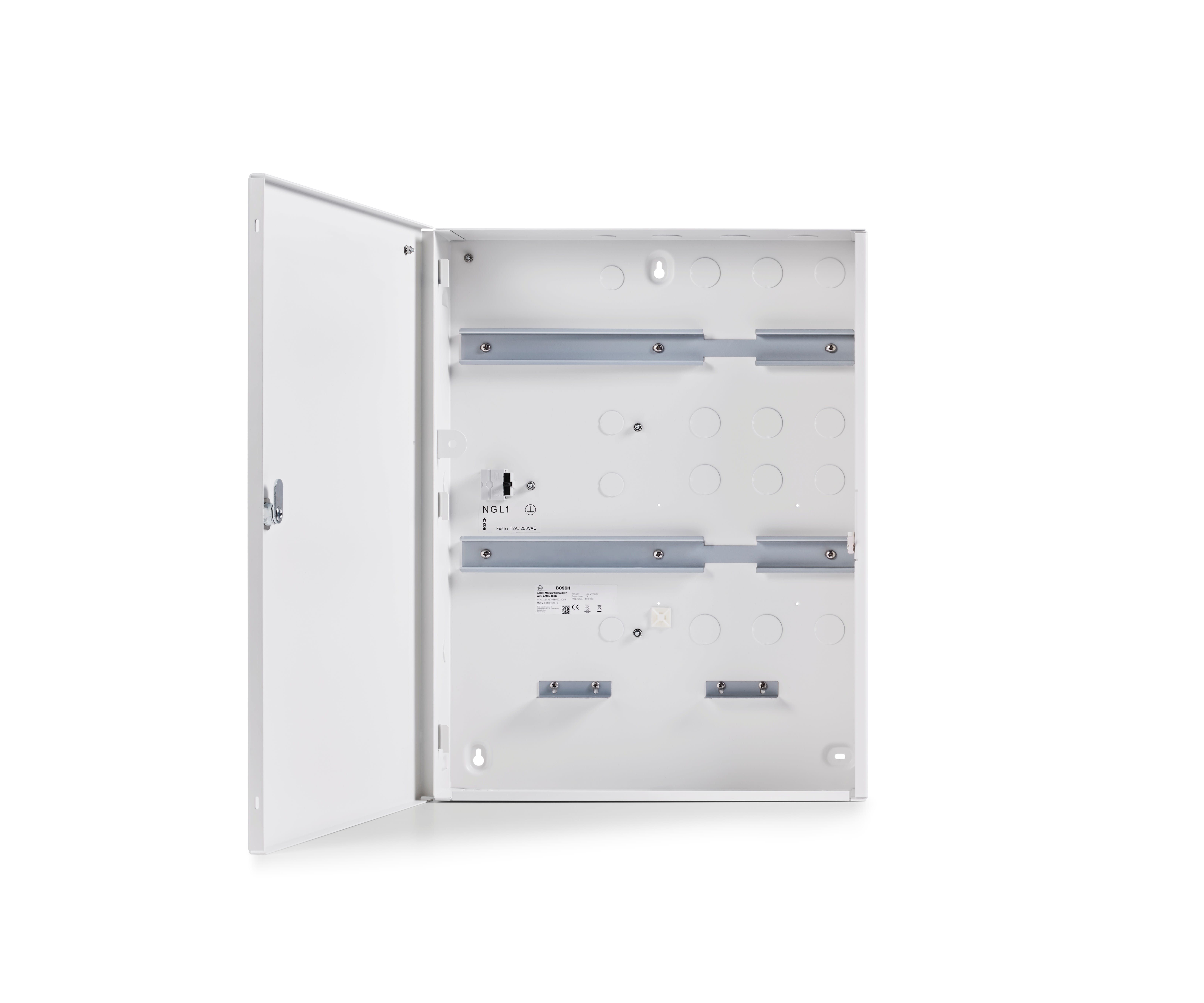 Bosch Security Systems - AMC enclosure with 2 DIN rails