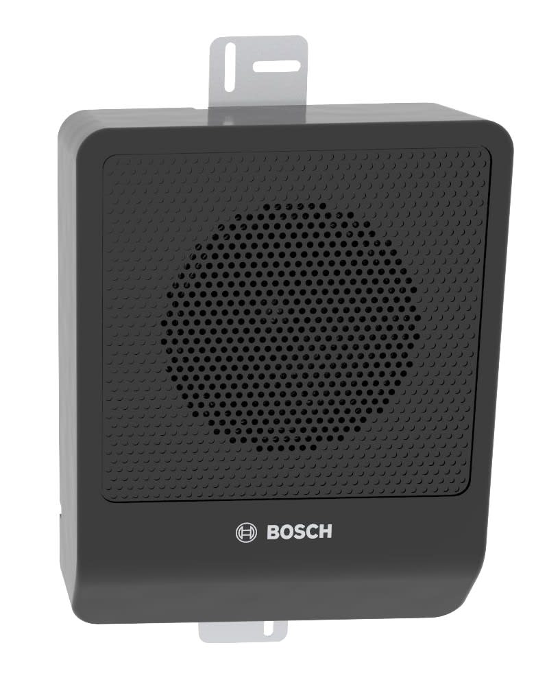Bosch Security Systems - Enceinte 6W ABS, finition noire, installation au mur ou au plafond.