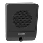 Bosch Security Systems - Haut-parleur 6 W ABS, finition noire, installation au mur et réglage du volume