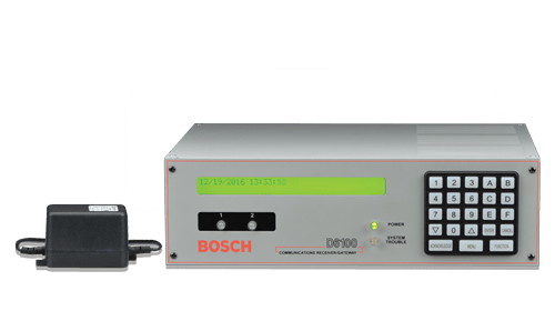 Bosch Security Systems - Frontal de reception 2 lignes RTC + IP intégrée. Extensible à 32. archivage 1000