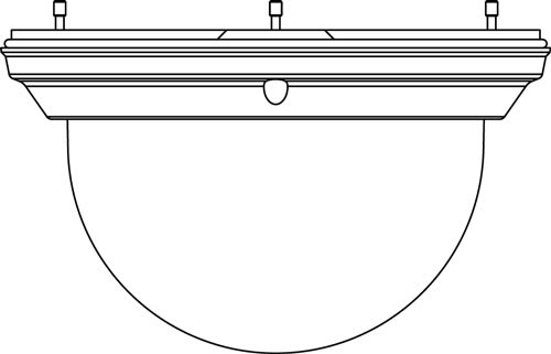 Bosch Security Systems - Bulle Teintée pour AUTODOME IP 5000i