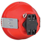 Bosch Security Systems - Dome anti-feu metallique pourLC4, certifie EN54-24, rouge feu RAL3000.