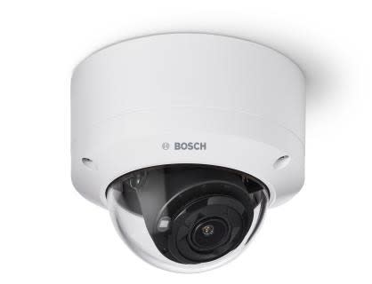 Bosch Security Systems - Dôme fixe 8MP HDR 3.4-10.5mm IK10 IP54 IR Microphone 1E/1S Alarme