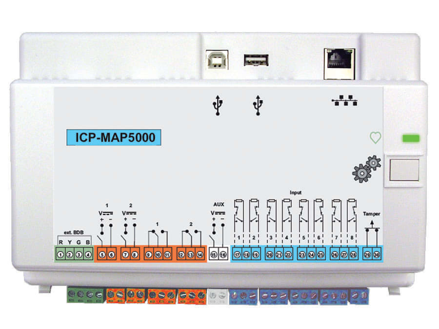 Bosch Security Systems - Carte mere de la centrale MAP5000 -1500 points_500 groupes_1000 utilisateurs