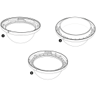 Bosch Security Systems - Bulle claire_Antivandale- Polycarbonate_Pour AUTODOME VG5 Encastré