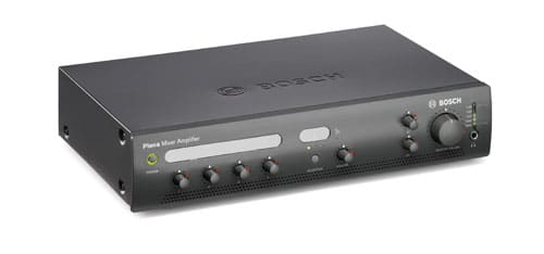 Bosch Security Systems - Amplificateur melangeur 60W 4entrees micro. et 3entrees de musique d'ambiance