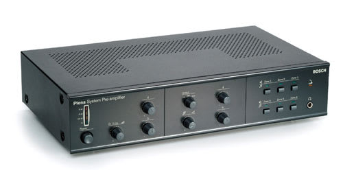 Bosch Security Systems - Preamplificateur 2canaux 6zones pour appels et musique d'ambiance.