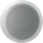 Bosch Security Systems - Haut-parleur de plafond 6 W, grille circulaire en métal, blanc RAL 9010.