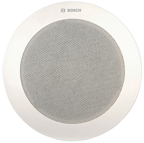 Bosch Security Systems - Haut-parleur de plafond 24 W, grand angle, ABS et grille métallique, EN54-24