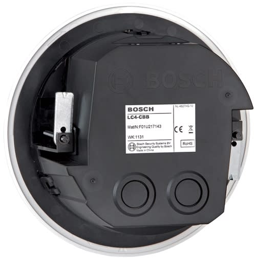 Bosch Security Systems - Dome acoustique pour HP de plafond LC4 certifie EN-54-24 noir RAL9011.