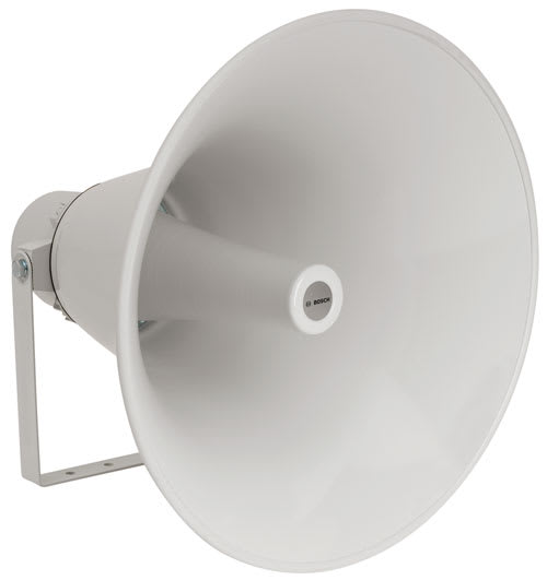 Bosch Security Systems - Haut-parleur a pavillon 35W, circulaire, IP65, EN54-24, gris clair RAL7035.