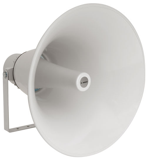 Bosch Security Systems - Haut-parleur a pavillon 50W, circulaire, IP65, gris clair RAL7035.