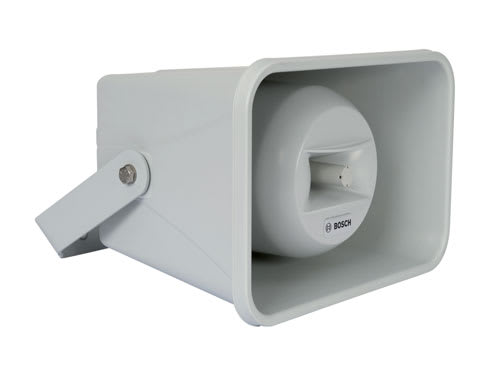Bosch Security Systems - Enceinte longue portée 30 W, ABS, IP66, certifié EN54-24, gris clair RAL 7035.