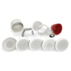 Bosch Security Systems - Chassis de montage pour LC1 , certifie EN54-24, blanc RAL 9010.