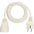 Brennenstuhl - Rallonge électrique 2m H05VV-F 3G1,0, blanche