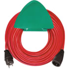 Brennenstuhl - Rallonge électrique avec support de rangement mural 15m H05VV-F 3G1,5 rouge