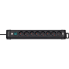 Brennenstuhl - Prolongateur multiprise Premium-Plus 8 prises noir 3m H05VV-F 3G1,5 *FR*