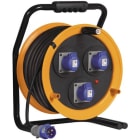 Brennenstuhl - Enrouleur de cable Maxi Garant CEE IP44 3 prises 50m H07RN-F 3G2,5 *FR*