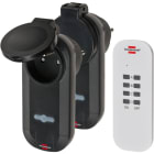 Brennenstuhl - Set de prises telecommandees Comfort-Line RC CE1 0201 IP44 *FR*
