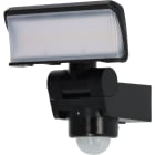Brennenstuhl - Projecteur LED mural WS 2050 SP avec détecteur de mouvements, 1680lm, IP44, noir