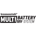 Brennenstuhl - Projecteur de chantier LED Multi Battery 12050 MH 360 hybride, 12000lm, IP54
