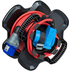 Brennenstuhl - Enrouleur de câble SOLUTIONS OUTDOOR X-GUM 13,50+1,50m H07RN-F 3G1,5 IP44