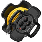 Brennenstuhl - Enrouleur de câble X-GUM 20m H05VV-F 3G1,5 jaune