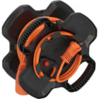 Brennenstuhl - Enrouleur de câble X-GUM, 18,50+1,50m H05VV-F 2x1,5 orange
