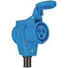 Brennenstuhl - Prise de courant double : CEE P17 /standard français SOLUTIONS OUTDOOR IP44