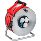 Brennenstuhl - Enrouleur de câble SILVER-40 avec USB, 40m de câble H07RN-F 3G1,5, IP44