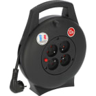 Brennenstuhl - Enrouleur de câble VL2-X 10m H05VV-F 3G1,5 noir/noir