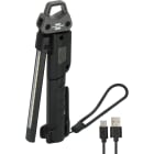 Brennenstuhl - Lampe torche LED HL 400 AC rechargeable, 400lm façade + 120lm spot + 200lm arriè