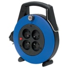 Brennenstuhl - Enrouleur de câble Confort-Line CL-L noir/bleu 5m H05VV-F 3G1,0